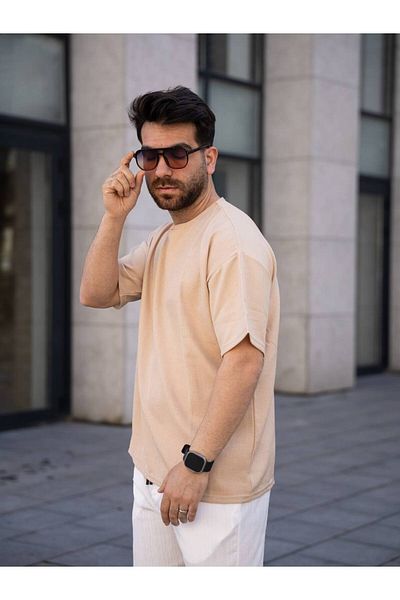 OTAKU Ανδρικό λινό μπλουζάκι
