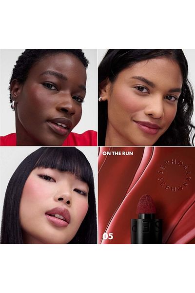 SEPHORA Blush & Go Longwear Matte Liquid Blush 2-in-1 Lip & Cheek Color 05 On The Run 7ml