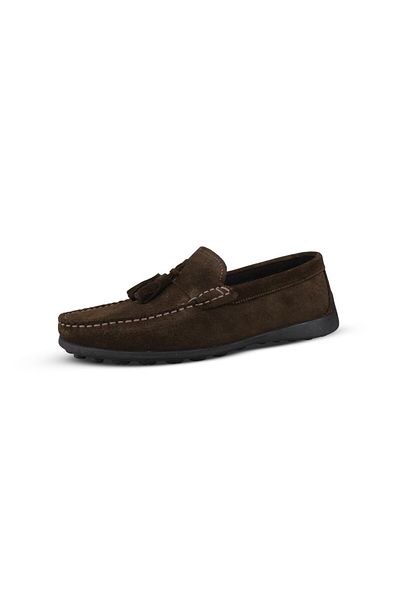 M.P. Men's Casual Shoes - Khaki Nubuck Leather