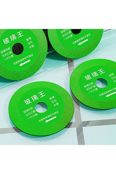 Generic 10cm Cutting & Grinding Disk for Glass, Marble, Ceramic Durable Cutting Tool