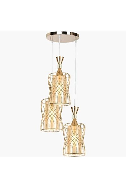 Hummer علاقي ذهبي ثلاثي متدرج