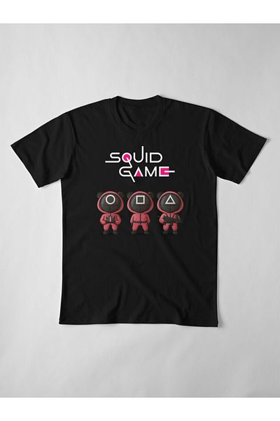 VİZYON İKRA Squid Game Miniguard Front Print Unisex T-Shirt/Sweatshirt - All Age Groups