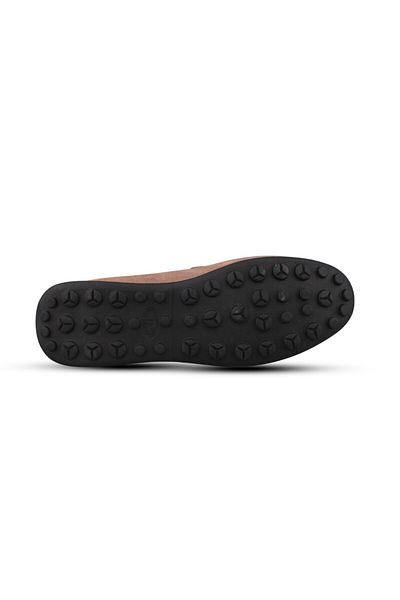 M.P. Beige Nubuck Leather Men's Casual Shoes