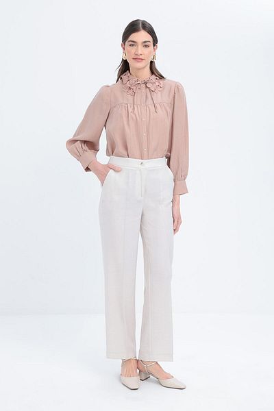 ALLDAY Pipe Leg Trousers with Pockets