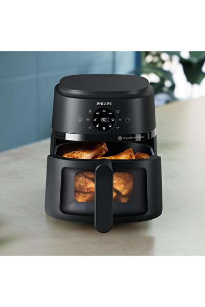 Philips Friteuza fara ulei Philips NA220/00 Seria 2000, 4.2 l, 9 programe, 13 metode de gatit