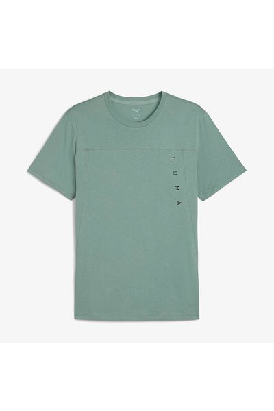 Puma Ανδρικό πράσινο μπλουζάκι προπόνησης Triblend της Tad Tech