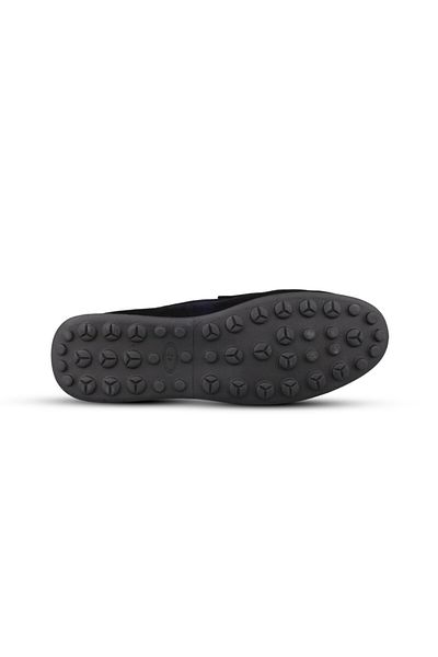 M.P. Ανδρικά Casual South - Μαύρα, δερμάτινα παπούτσια Nubuck