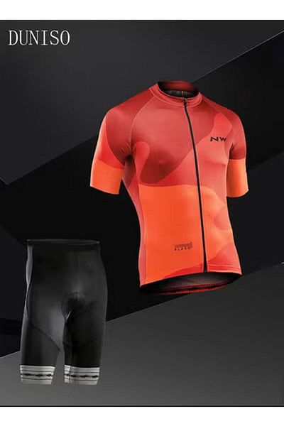 Generic Duniso Men's Cycling Jersey Long Sleeve Mountain Bike Road Bike Cycling Jersey Breathable