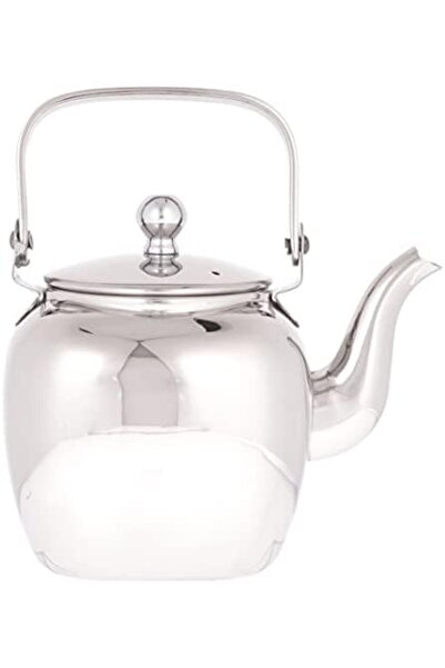 ALSAIF 1.2L Saif Teapot, durable and elegant, ideal for serving tea and other teas. Silver color.