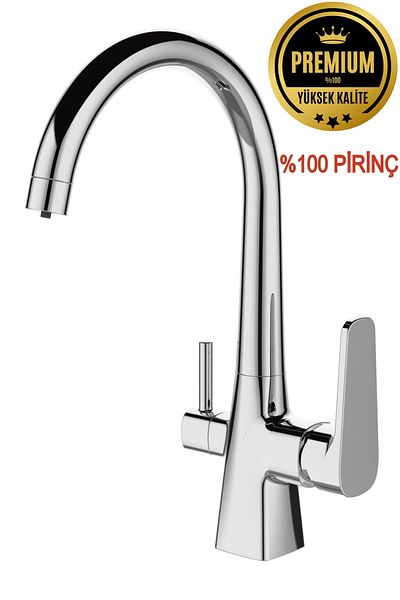 banyonatural First Quality Stainless Brass Luxury Purified Chrome Color Sink Faucet