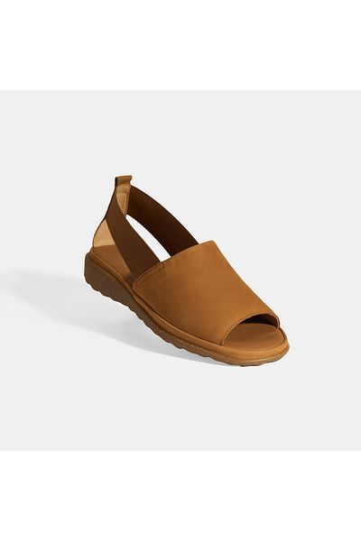 Desa Women's Tan Leather Desacomfort Casual Shoes