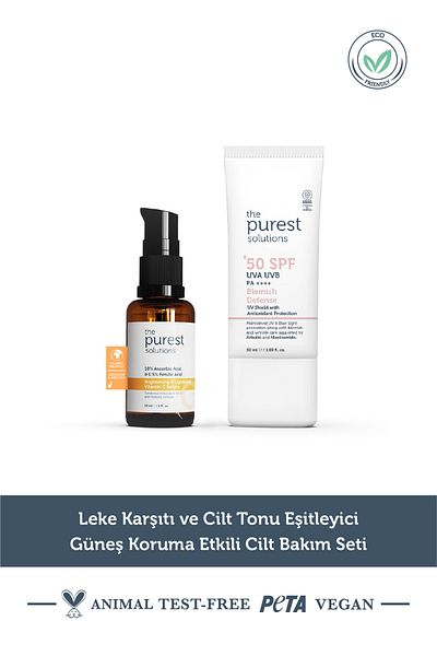 The Purest Solutions Σετ περιποίησης δέρματος για λάμψη και ομοιόμορφο τόνο δέρματος