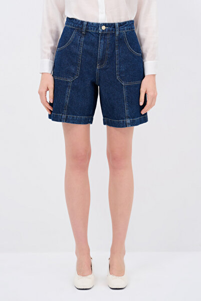 Love My Body Cepli Jean Şort