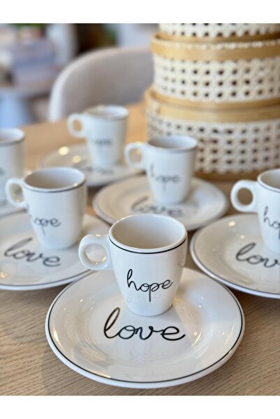 Porland Hope-Love 6 kişilik Kahve ve İkram Servisi