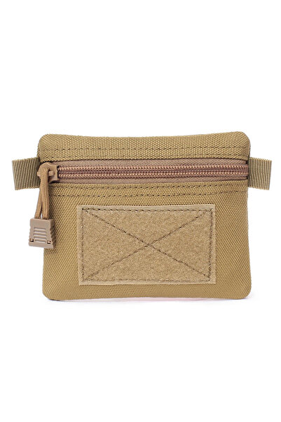 MOJOYCE 1pc Camel Outdoor Camping EDC Molle Wallet Waterproof Portable Travel...