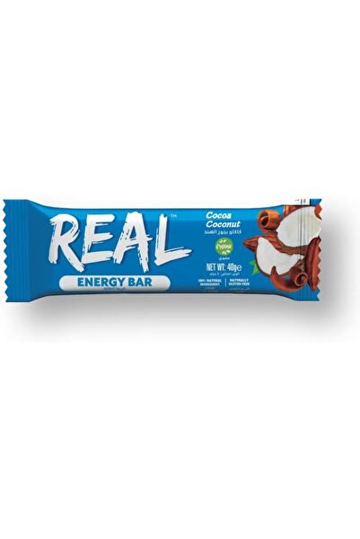 Superlife Real Organic Energy Bar Cocoa Coconut | 25 x 40 Grams Each | 100% Natural Ingredients | Na