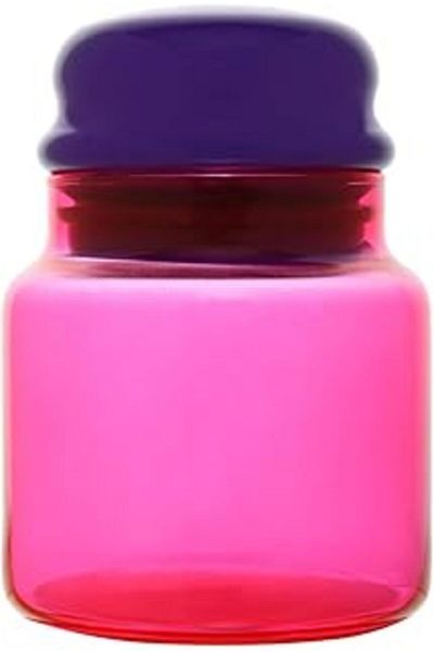 Mu Art Dance of Lava Colors Pink 2-Piece Jar