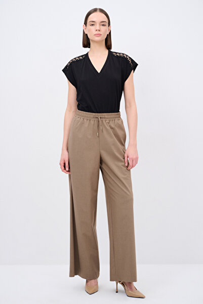 Love My Body Beli Lastikli Pantolon