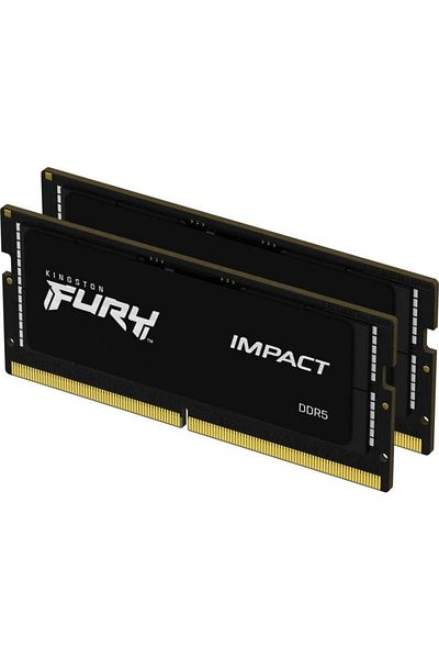 Kingston Kingston FURY Impact laptop memory, 32GB(2xx16GB), DDR5, 5600MHz, CL40, 1.1v, Dual Channel Kit