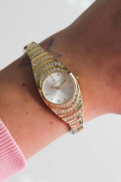 Homies Hm26049S01-2 Women Wrist Watch with Steel Cord