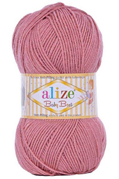 Alize Baby Best Anti-pilling Baby Knitting Yarn 354 Rose