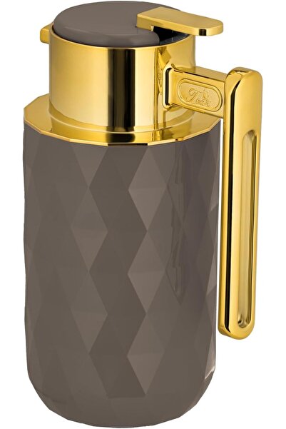 ALSAIF Yaqout Thermal Insulated Flask for Coffee and Tea, Leak Resistant, Dark Brown, 1 Liter Capacity, Pac