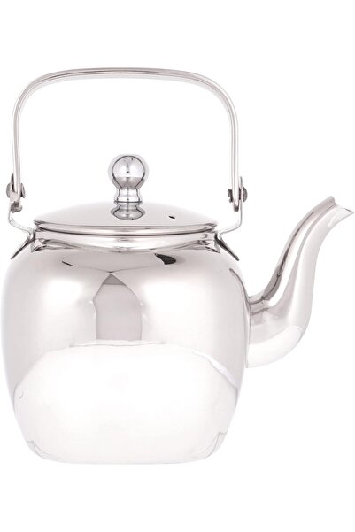ALSAIF 1.2L Saif Teapot, durable and elegant, ideal for serving tea and other teas. Silver color.