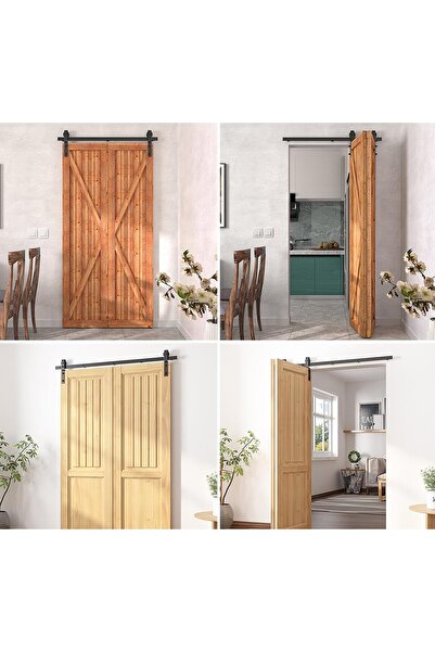 ERNAKS Katlanır Sürme Kapı 1 Mt Ray Dahil ( Kapının Kendisi Dahil Değildir )