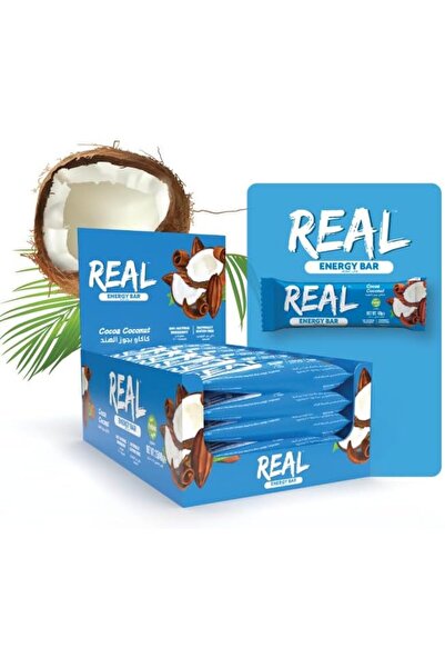 Superlife Real Organic Energy Bar Cocoa Coconut | 25 x 40 Grams Each | 100% Natural Ingredients | Na