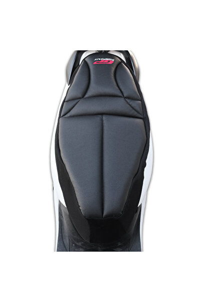 GP KOMPOZİT GP Kompozit Honda Dio 2021-2025 Uyumlu Fileli Motosiklet Konfor Sele Kılıfı Siyah