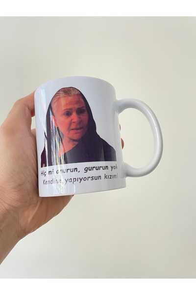 HobiShop Şahinle'de Olmazdı!! Baskılı Uzak Şehir Bardağı.