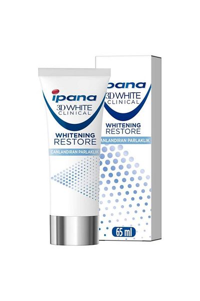 İpana İpana 3D White Clinical Revitalizing Brightness Whitening Fluoride Toothpaste 65 ml