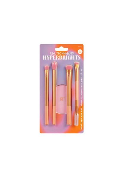Real Techniques Hyperbrights Bold Type Eye -Rt0220 Makeup Brush Set