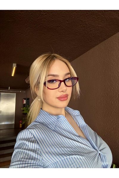 LOOKUP Blue Light Glasses Anti Blue Light 50 Size 142 Bridge