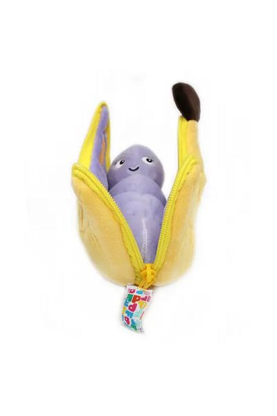 les deglingos VEGGIE SERIE - POPPET THE BUTTERFLY / BANANA