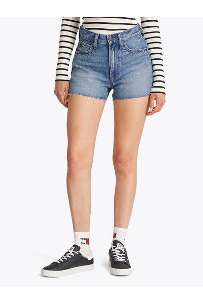 Tommy Jeans HOT PANT BI8036 Kadın Şort DW0DW205751AB