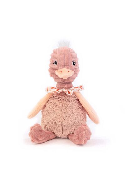 les deglingos PLUSH SMALL SIMPLY POMELOS THE OSTRICH WITH BOX