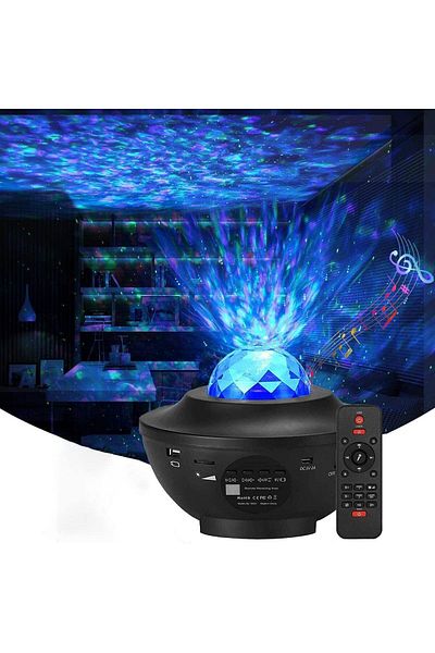 COOYA Projector Galaxy Night Light, with Remote Control, for Bedroom Ceiling Home Theater