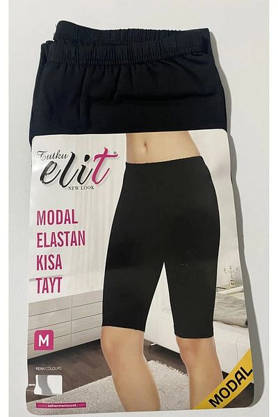 Tutku ELİT 2103 MODAL ELESTAN COLANȚI SCURT DE FEMEI PACHET DE 2
