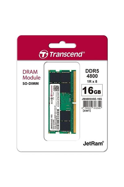 Transcend Memorie Transcend JM4800ASE-16G, 16GB, DDR5, 4800MHz
