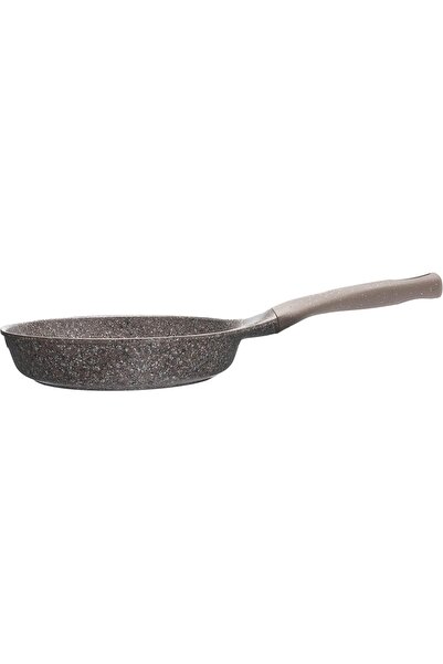 ALSAIF Aluminum Non-stick Pan Without Lid By Al Saif, Size: 24 Cm, Color: Brown Granite