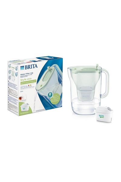BRITA BRITA Style Eco 2.4 L filter jug, Maxtra PRO cartridge (Green)