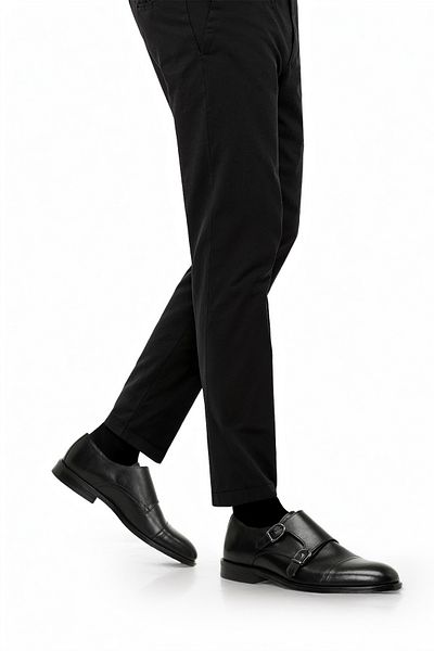 İnci Inci Barcel 5Fx Black Men's Loafers