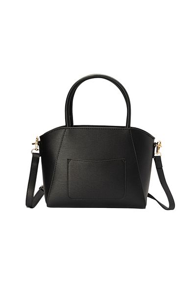 BATA Solid Top Handle Bag