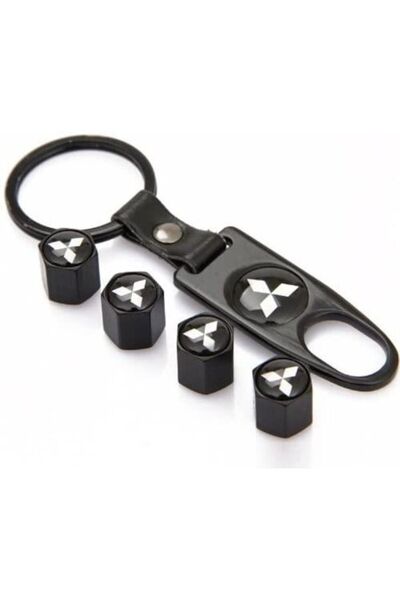 point marketing طقم غطاء صمام وسلسلة مفاتيح ميتسوبيشي