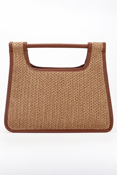 gio&mi Nomi Raffia Paper Rope Straw Handbag