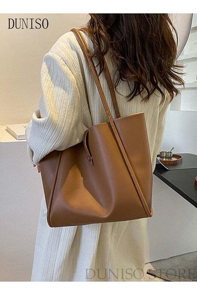 Generic Duniso Women's Shoulder Tote Bag Faux Leather Handbag Fashion Travel Crossbody Bag