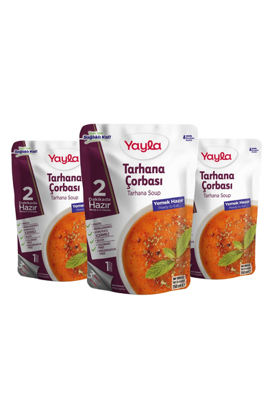 Yayla Yemek Hazır Tarhana Çorbası 250 gr X3