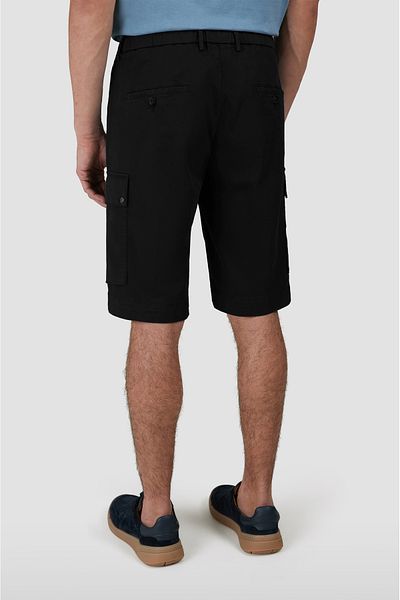 PAUL&SHARK Men's Regular Fit Black Shorts with Pocket Detail 25414022 -011