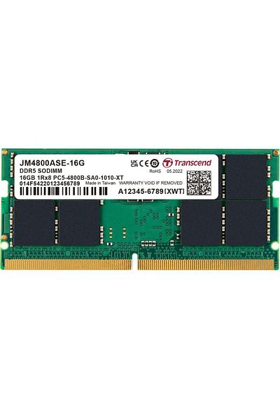 Transcend Memorie Transcend JM4800ASE-16G, 16GB, DDR5, 4800MHz